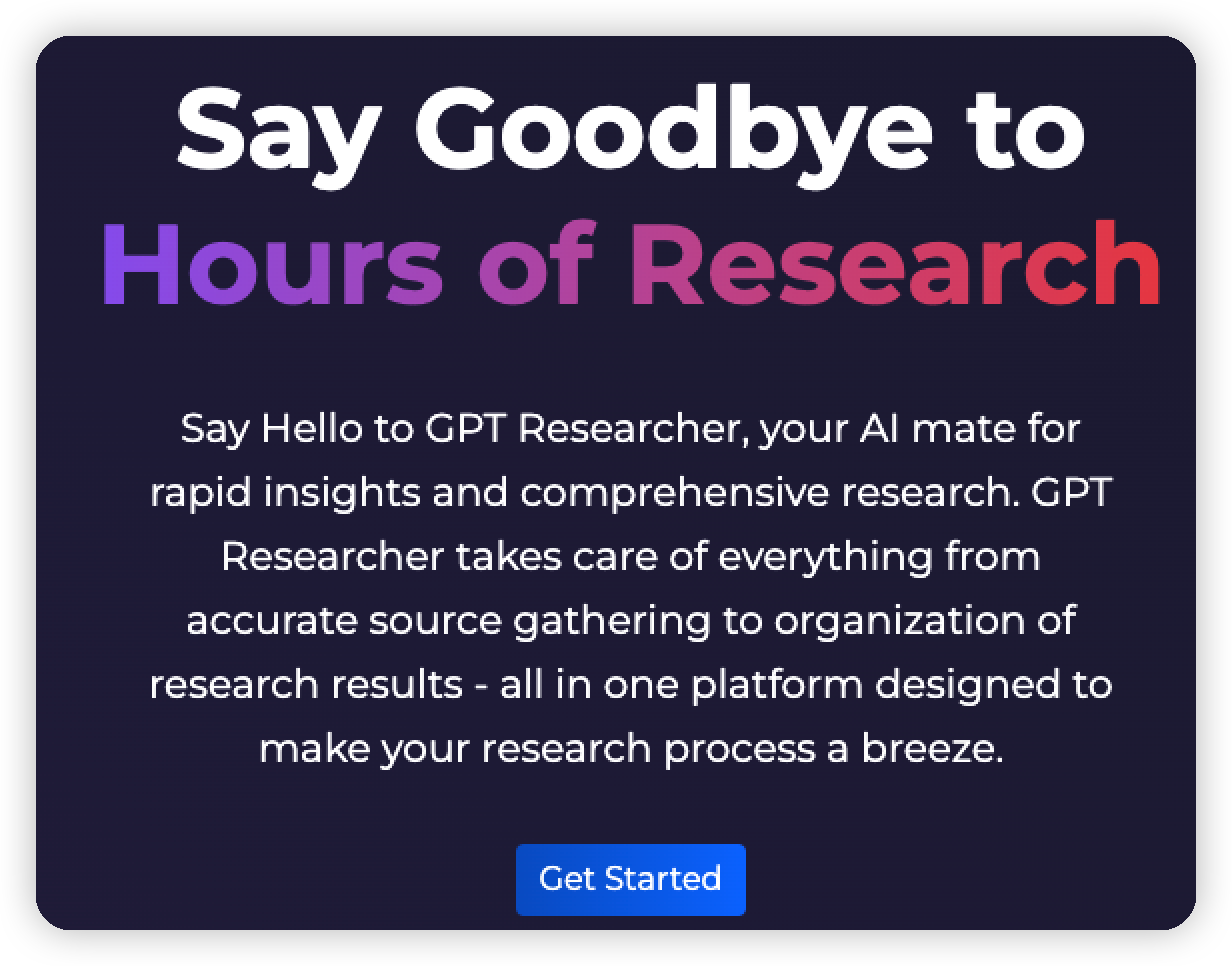 GPT Researcher：破解复杂研究的AI利器-AI.x社区