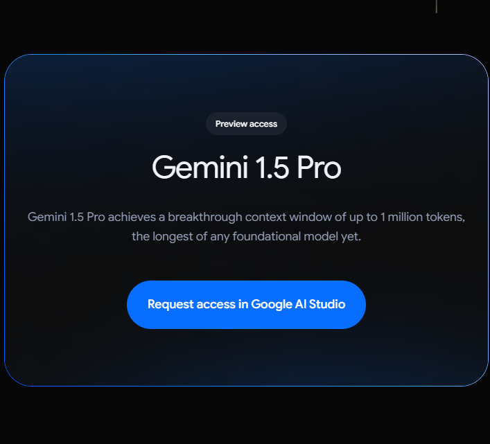 Google AI 推出 Gemini 1.5 Pro API 全面提升开发者体验-AI.x社区